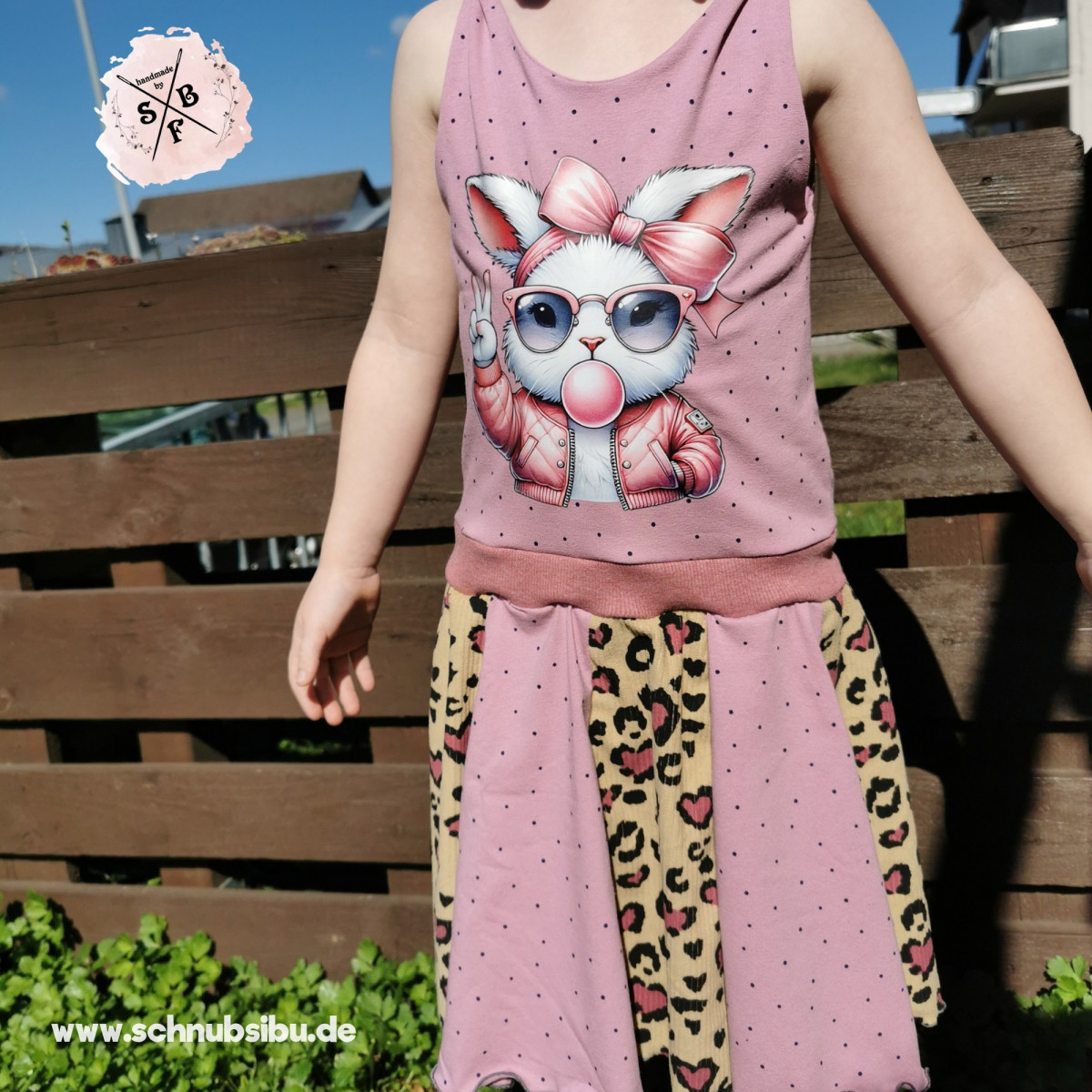 Bügelbild Bubble Gum Hase